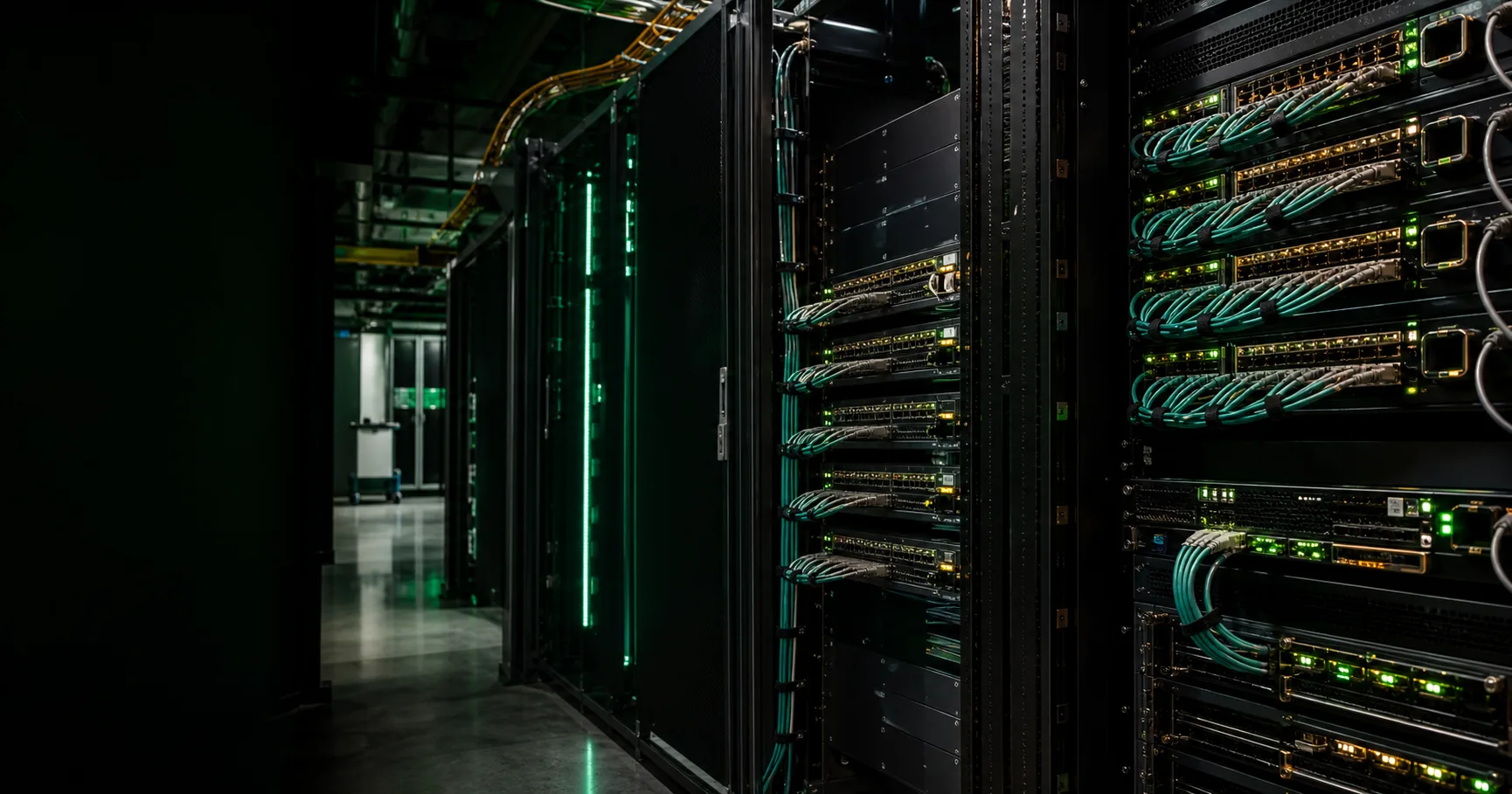 High-capacity xSONiC network fabric operating inside a modern AI data center